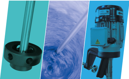 Agitadores de Turbina