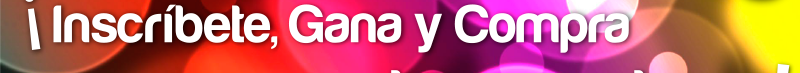 Inscríbete, gana y compra