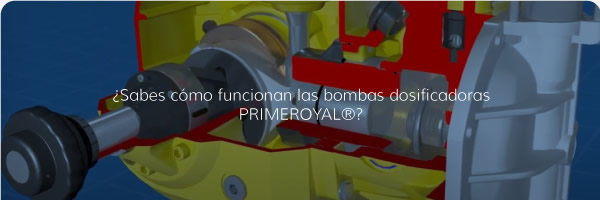 ¿Sabes cómo funcionan las bombas dosificadoras PRIMEROYAL?