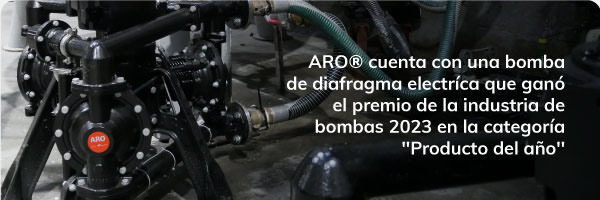 ARO® cuenta con una bomba de diafragma electríca que ganó el premio de la industria de bombas 2023