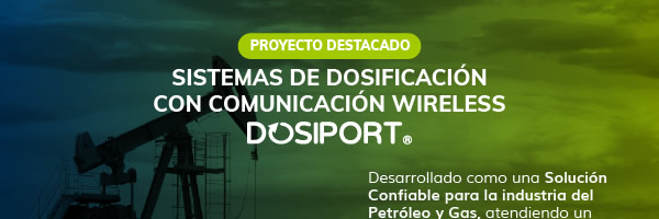 Sistemas de dosificación con comunicación Wireless Dosiport®