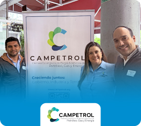 Presentes en la rueda de relacionamiento empresarial Campetrol