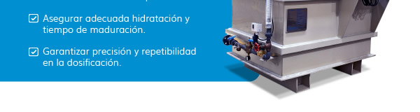Garantizar precisión y repetibilidad en la dosificación