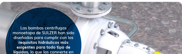 Bombas centrífugas monoetapa Sulzer